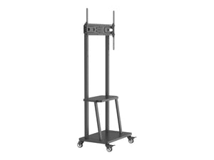TECHLY Floor Stand with Shelf for 32-70i