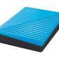 WD My Passport 4TB portable HDD Blue