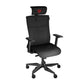 Genesis Ergonomic Chair Astat 700 Base material Aluminum; Castors material: Nylon with CareGlide coating | Black