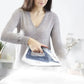 TEFAL Steam Iron | FV2C41E0 Virtuo | Steam Iron | 2000 W | Water tank capacity 240 ml | Continuous steam 27 g/min | Steam boost performance 120 g/min | Blue/White