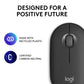 MOUSE USB OPTICAL WRL M350S/BLACK 910-007015 LOGITECH