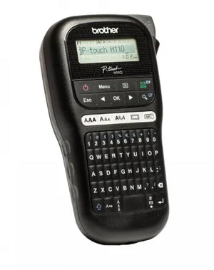 BROTHER PT-H110 LABEL THERMO PRINTER PORTABLE (BLACK)