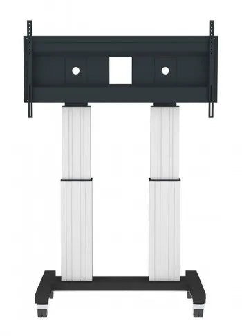 NEWSTAR MOTORISED MOBILE FLOOR STAND - VESA 300X200 UP TO 1200X600 70-120" SILVER