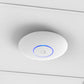 Access Point|UBIQUITI|1300 Mbps|IEEE 802.11a|IEEE 802.11b|IEEE 802.11g|IEEE 802.11n|IEEE 802.11ac|1xUSB 2.0|2xRJ45|Number of antennas 3|UAP-AC-PRO