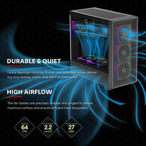 CASE FAN 120MM XPF360.ARGB/XF072 XILENCE