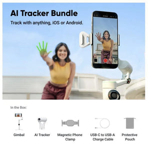 GIMBAL FLOW 2 PRO AI TRACKER/CINSABQB/TRUCKERWHITE INSTA360