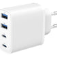 CHARGER USB UNIVERSAL 4P 40W/TA-UC-2A2C-PD40-01-W GEMBIRD