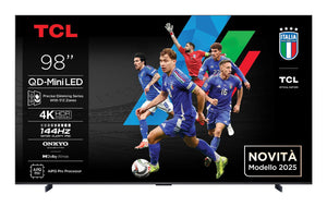 TV Set|TCL|98 "|4K Ultra HD|3840 x 2160 pixels|Flat|16:9|QD-Mini LED|98Q6C
