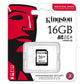 MEMORY SDHC 16GB C10/SDIT/16GB KINGSTON
