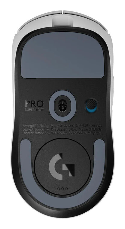 MOUSE USB WRL PRO X SUPERLIGHT/WHITE 910-006639 LOGITECH