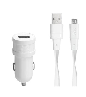 MOBILE CHARGER CAR USB 1PORT/WHITE VA4211 W00 RIVACASE