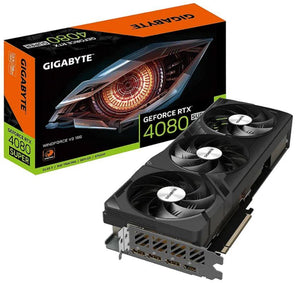 Graphics Card|GIGABYTE|NVIDIA GeForce RTX 4080 SUPER|16 GB|GDDR6X|256 bit|PCIE 4.0 16x|GPU 2550 MHz|Triple slot Heatpipe|1xHDMI|3xDisplayPort|GV-N408SWF3V2-16GD1.0