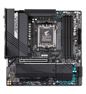 Mainboard|GIGABYTE|AMD B650|SAM5|Micro-ATX|Memory DDR5|Memory slots 4|2xPCI-Express 4.0 16x|2xM.2|1xHDMI|1xDisplayPort|4xUSB 2.0|7xUSB 3.2|1xUSB-C|1xOptical S/PDIF|1xRJ45|2xAudio port|B650MAORUSELITEAX1.2