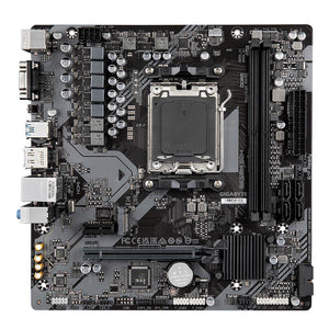 Mainboard|GIGABYTE|AMD B650|SAM5|Micro-ATX|Memory DDR5|Memory slots 2|1xPCI-Express 3.0 1x|1xPCI-Express 4.0 16x|1xM.2|1x15pin D-sub|1xHDMI|1xDisplayPort|4xUSB 2.0|2xUSB 3.2|1xPS/2|1xRJ45|3xAudio port|B650MS2H1.2