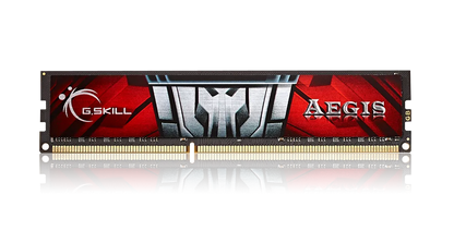 G.Skill | Aegis | 8 GB | DDR3 | 1600 MHz | PC/server | Registered No | ECC No