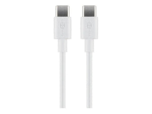 Goobay USB-C,Charging and Sync Cable, 2 m, white | Goobay