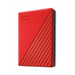 External HDD|WESTERN DIGITAL|My Passport|6TB|USB 2.0|USB 3.2|Colour Red|WDBR9S0060BRD-WESN