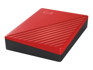 WD My Passport 4TB portable HDD Red