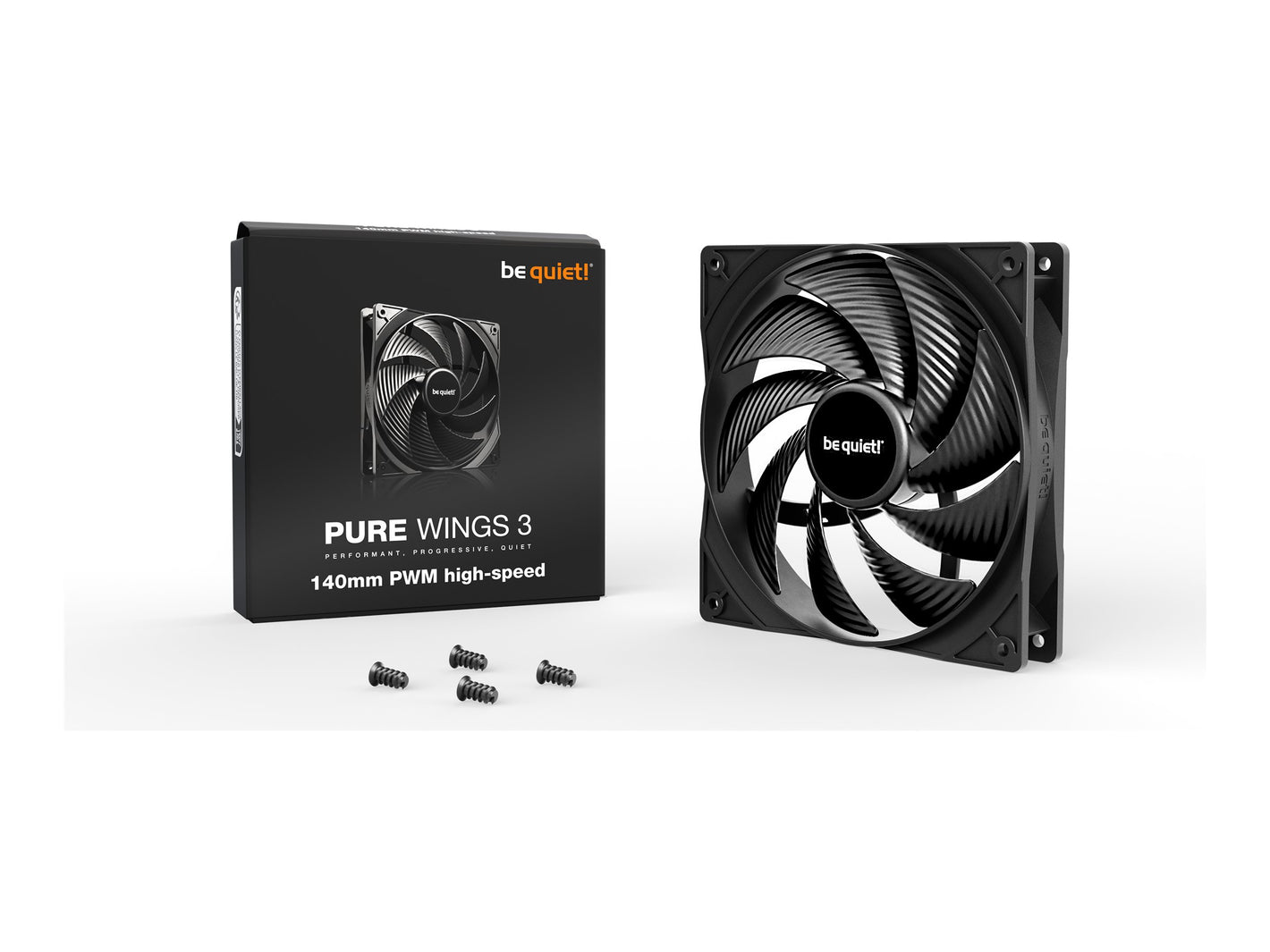 BE QUIET PURE WINGS 3 140mm PWM HS Fan