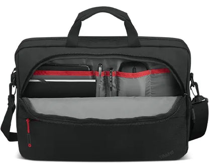 Lenovo | Essential | ThinkPad Essential 15.6" Topload (Sustainable & Eco-friendly, made with recycled PET: Total 7.5% Exterior: 24%) | Fits up to size 16 " | Topload | Shoulder strap | Black