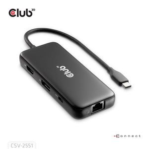 NB ACC DOCKING STATION 8IN1/USB-C 100W CSV-2551 CLUB3D