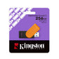 Kingston USB Flash Drive | DataTraveler Exodia S | 256 GB | USB 3.2 Gen 1 | Black/Orange