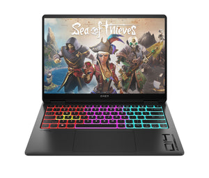 OMEN by HP Transcend Gaming Laptop 14-fb0001ny - Ultra 7-155H, 16GB, 1TB SSD, 14" 2.8K 400-nit 120Hz OLED HDR 500, GeForce RTX 4060 8GB, 1080p IR cam, US RGB backlit keyboard, 71Wh, Shadow Black, Win 11 Home, 1 years
