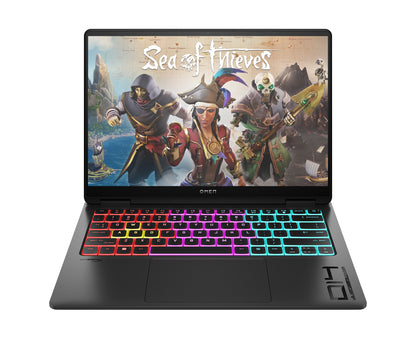 OMEN by HP Transcend Gaming Laptop 14-fb0001ny - Ultra 7-155H, 16GB, 1TB SSD, 14" 2.8K 400-nit 120Hz OLED HDR 500, GeForce RTX 4060 8GB, 1080p IR cam, US RGB backlit keyboard, 71Wh, Shadow Black, Win 11 Home, 1 years