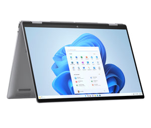HP Envy x360 2-in-1 Laptop 16-ad0001ny - Ryzen 5 8640HS, 16GB, 512GB SSD, 16" WUXGA IPS 300-nit Touch, 5MP IR cam, US backlit keyboard, 68Wh, Meteor Silver, Win 11 Home, 1 years