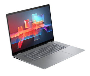 HP Envy x360 2-in-1 Laptop 16-ad0001ny - Ryzen 5 8640HS, 16GB, 512GB SSD, 16" WUXGA IPS 300-nit Touch, 5MP IR cam, US backlit keyboard, 68Wh, Meteor Silver, Win 11 Home, 1 years