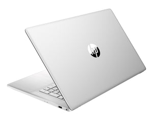 HP Laptop 17-cp2012ny - Ryzen 5 7520U, 8GB, 256GB SSD, 17.3 HD+ 250-nit AG, 720p cam, US keyboard, 41Wh, Natural silver, Win 11 Home, 1 years