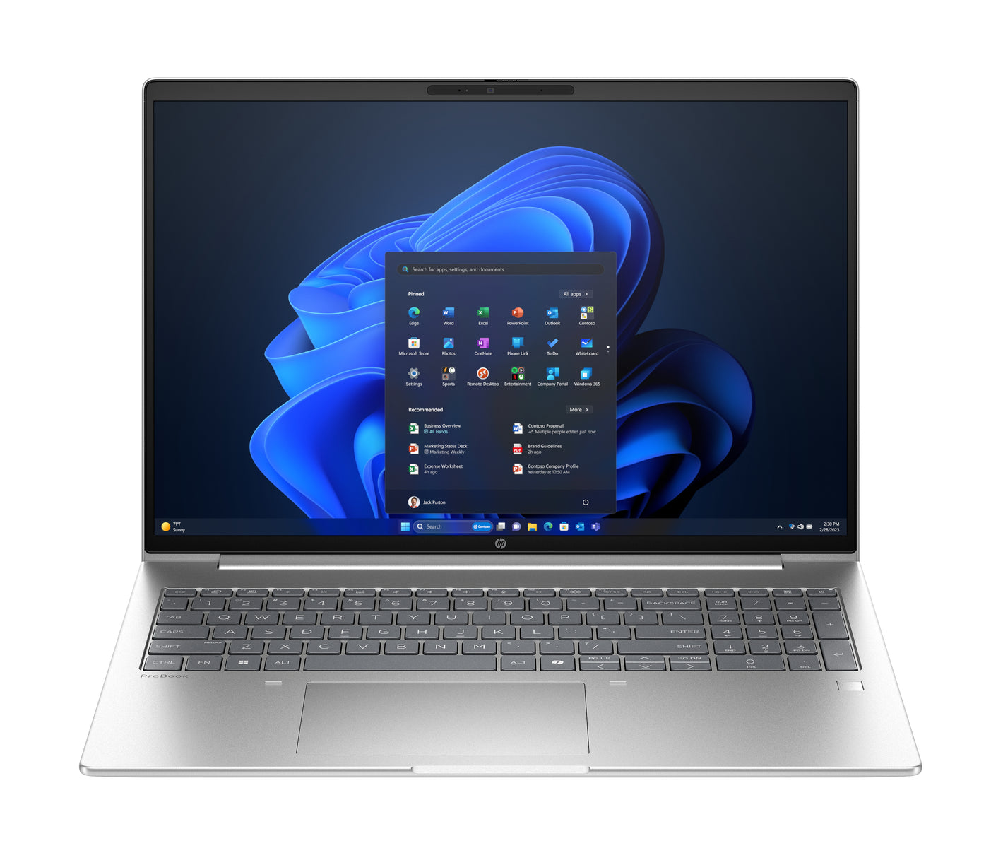 HP ProBook 4 G1i 16 - Ultra 5-225U, 16GB, 512GB SSD, 16 WUXGA 300-nit AG, 1080p non-IR cam, FPR, US backlit keyboard, 56Wh, Win 11 Pro, 1 years