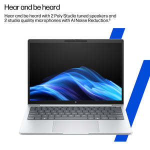 HP EliteBook 8 G1i 16 - Ultra 7-255U, 16GB, 512GB SSD, 16 WUXGA 300-nit AG, 5MP IR cam, WWAN-ready, Smartcard, FPR, US backlit keyboard, 62Wh, Win 11 Pro, 1 years