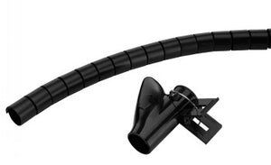NEOMOUNTS SPIRAL CABLE WRAP, Ø20 MM., MULTIPLE CABLES, BLACK