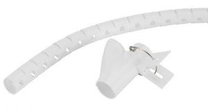 NEOMOUNTS SPIRAL CABLE WRAP, Ø20 MM., MULTIPLE CABLES, WHITE