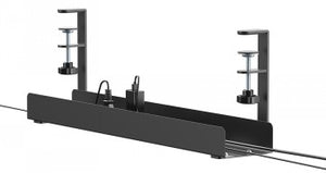 NEOMOUNTS ADS07-121BL CABLE TRAY - CLAMP-ON DESIGN - UNIVERSAL, BLACK