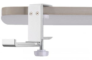 NEOMOUNTS HEADPHONE HOLDER, CLAMP MOUNTED, ALUMINUM