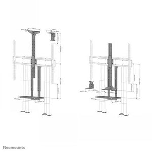 NEOMOUNTS SELECT VIDEO KIT CAM- &AV SHELF  (INCL. LOGITECH RALLY BAR (MINI) ADAPTER FOR FL55-875BL1