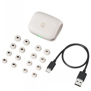 AUDIO-TECHNICA WIRELESS EARBUDS ATH-TWX7 WHITE
