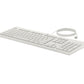 HP 225 G2 USB Wired Mouse Keyboard Combo, Copilot Key - Cashmere White - ESTONIAN