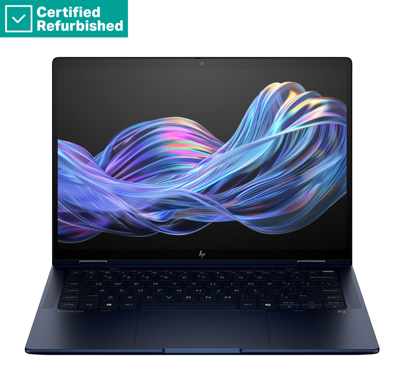 RENEW GOLD HP EliteBook X Flip G1i AI 14 - Ultra 7-258V, 32GB, 1TB SSD, 14 WUXGA 400-nit Touch AG, 5MP IR cam, 4G/5G Modem, FPR, US backlit keyboard, Atmospheric Blue, 68Wh, Win 11 Pro, 1 years
