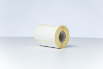 BROTHER DIRECT THERMAL LABEL ROLL 76X44 MM / 400 LABELS/ROLL