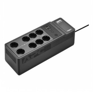 APC BACK-UPS, 1050VA/600W FLOOR/WALL MOUNT, 230V, 8X SCHUKO CEE 7/3 OUTLETS, USB TYPE A+C PORT