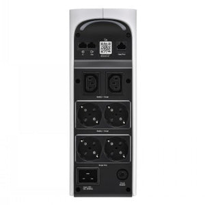 APC BACK-UPS PRO FOR GAMING, 2200VA/1320W, TOWER, 230V, 4X SCHUKO AND 2X IEC C13 OUTLETS, RGB LIGHTS, PURE SINE WAVE, ARCTIC (WHITE)