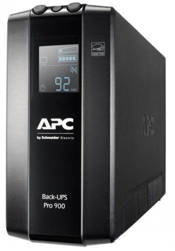 APC BACK UPS PRO BR 900VA, 6 OUTLETS, AVR, LCD INTERFACE