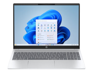 HP OmniBook 5 Laptop 16-bc1000ny - Ryzen 5 8540U, 16GB, 1TB SSD, 16 2K 300-nit AG, 1080p cam, US backlit keyboard, 59Wh, Glacier silver, Win 11 Home, 1 years