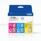 BROTHER MULTIPACK BTD100CLVAL, C/M/Y VALUE PACK, 3 X 5000 PAGES