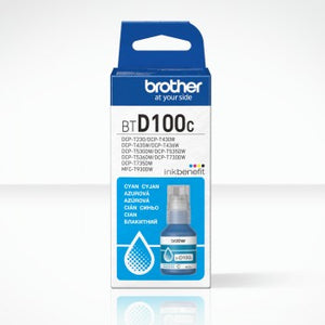 BROTHER CYAN INK BOTTLE - 5,000 PAGES