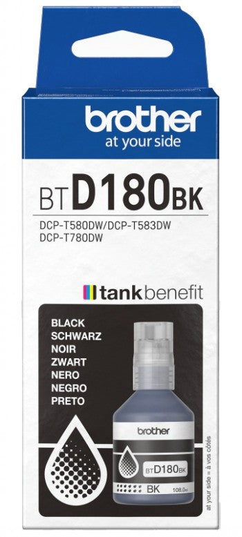 BROTHER BTD180BK BLACK INK-CARTRIDGE 7500P