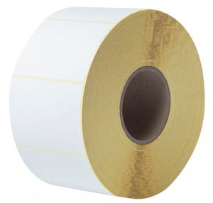 BROTHER UNCOATED THERMAL TRANSFER LABEL 102MMX74MM 2940 LABELS (PK OF 4)